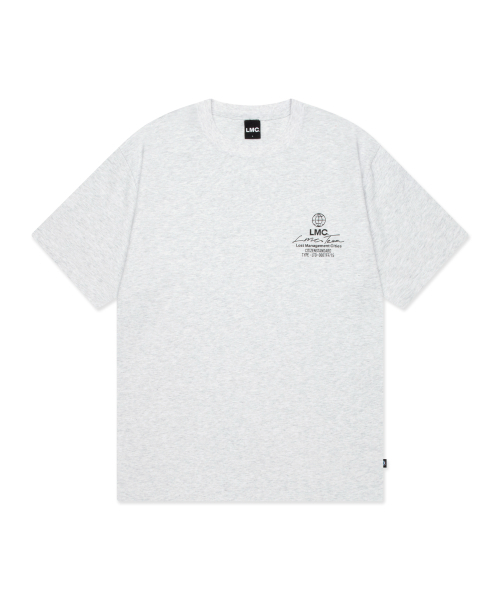 LMCの「SIGNATURE GLOBE TEE light heather gray(Tシャツ/カットソー・レディース・その他・S/M/L/XL)」の1枚目の写真