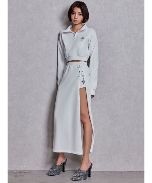 GYDA(ジェイダ)の「GLITTERミュール(パンプス・レディース・グレー/ピンク・LARGE/MEDIUM/SMALL)」の6枚目の写真