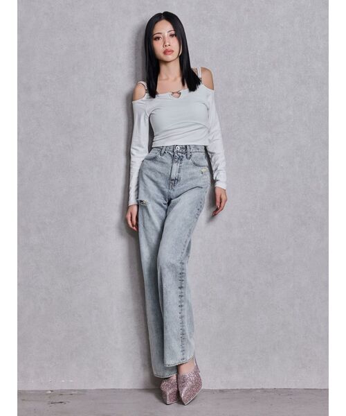 GYDA(ジェイダ)の「GLITTERミュール(パンプス・レディース・グレー/ピンク・LARGE/MEDIUM/SMALL)」の20枚目の写真
