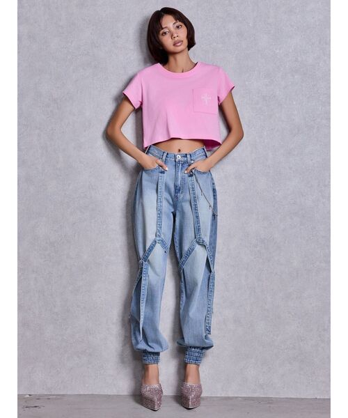 GYDA(ジェイダ)の「GLITTERミュール(パンプス・レディース・グレー/ピンク・LARGE/MEDIUM/SMALL)」の22枚目の写真