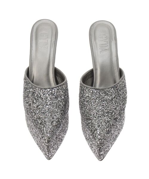 GYDA(ジェイダ)の「GLITTERミュール(パンプス・レディース・グレー/ピンク・LARGE/MEDIUM/SMALL)」の18枚目の写真