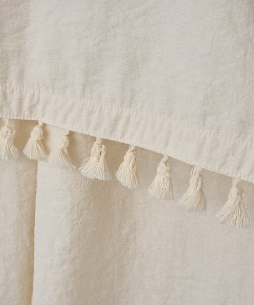 BEARDSLEY（ビアズリー）の「フリンジシャツ（シャツ/ブラウス・レディース・オレンジ/アイボリー・FREE）」の20枚目の写真