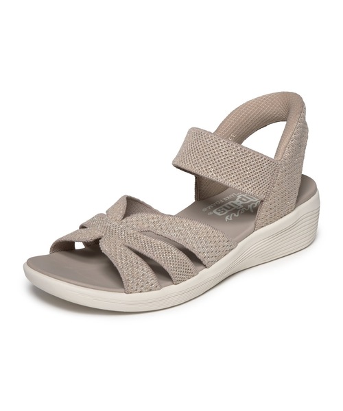 SKECHERS（スケッチャーズ）の「スケッチャーズ ハンズフリー スリップインズ アリヤ - スパークリング プレイズ（サンダル・レディース・モカ/ベージュ/ネイビー/ブラック・23cm/24cm/25cm）」の3枚目の写真