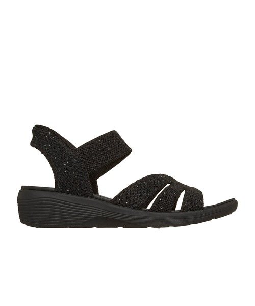 SKECHERS（スケッチャーズ）の「スケッチャーズ ハンズフリー スリップインズ アリヤ - スパークリング プレイズ（サンダル・レディース・モカ/ベージュ/ネイビー/ブラック・23cm/24cm/25cm）」の7枚目の写真