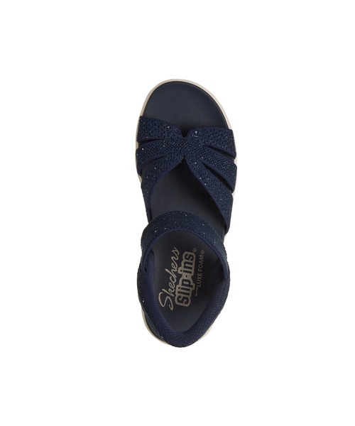 SKECHERS（スケッチャーズ）の「スケッチャーズ ハンズフリー スリップインズ アリヤ - スパークリング プレイズ（サンダル・レディース・モカ/ベージュ/ネイビー/ブラック・23cm/24cm/25cm）」の16枚目の写真