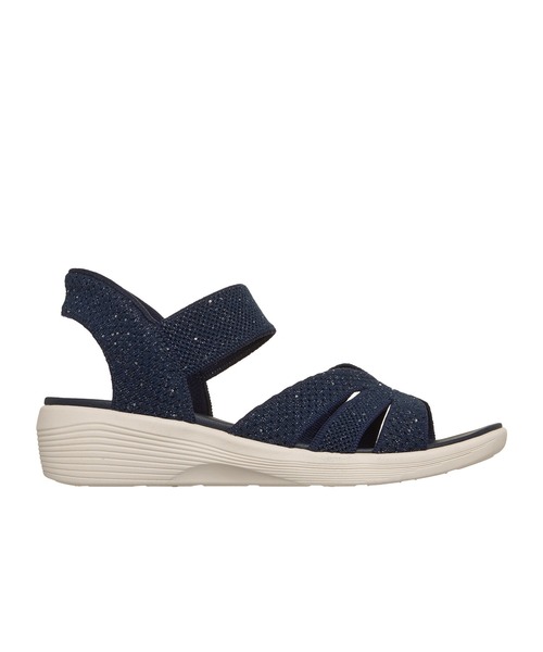 SKECHERS（スケッチャーズ）の「スケッチャーズ ハンズフリー スリップインズ アリヤ - スパークリング プレイズ（サンダル・レディース・モカ/ベージュ/ネイビー/ブラック・23cm/24cm/25cm）」の18枚目の写真