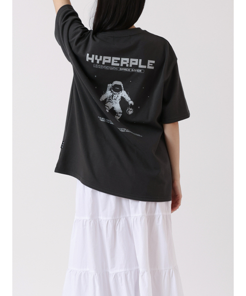HYPERPLE(ハイパープル)の「Space Diver_TEE(Space Gray)(Tシャツ/カットソー・メンズ・その他・M/L/XL)」の4枚目の写真