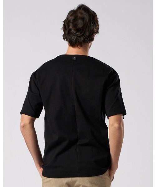 wjk(ダヴルジェイケイ)の「luxury cotton S/S(Tシャツ/カットソー・メンズ・ブラック/ホワイト/ネイビー・SMALL/MEDIUM/LARGE/X-LARGE)」の6枚目の写真