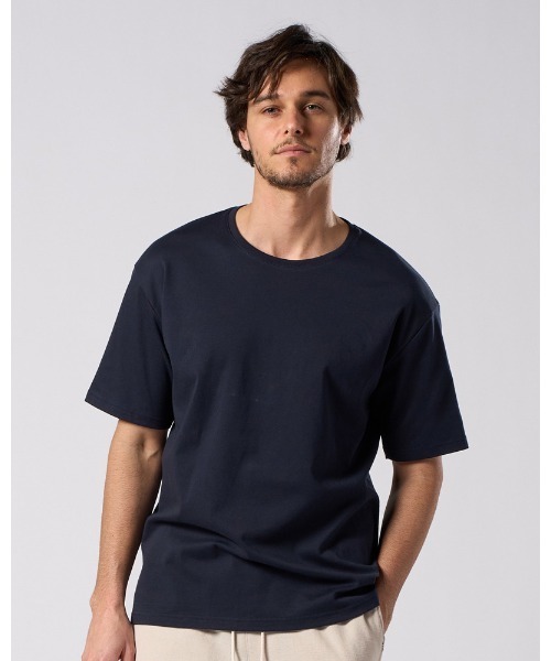 wjk(ダヴルジェイケイ)の「luxury cotton S/S(Tシャツ/カットソー・メンズ・ブラック/ホワイト/ネイビー・SMALL/MEDIUM/LARGE/X-LARGE)」の13枚目の写真