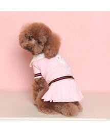 PETDERELLA PROJECT（ペッデレラプロジェクト）の「ローラードレス（ピンク）（ペットウェア）」