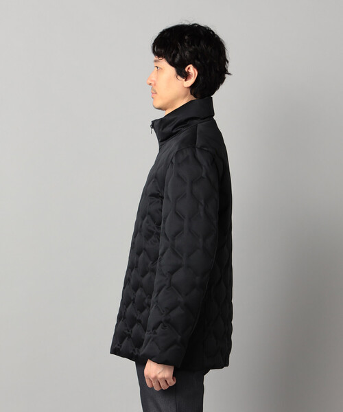 COMME CA MEN（コムサメン）の「ドビー シームレス ダウンブルゾン（ダウンジャケット/コート・メンズ・ブラック・M）」の12枚目の写真