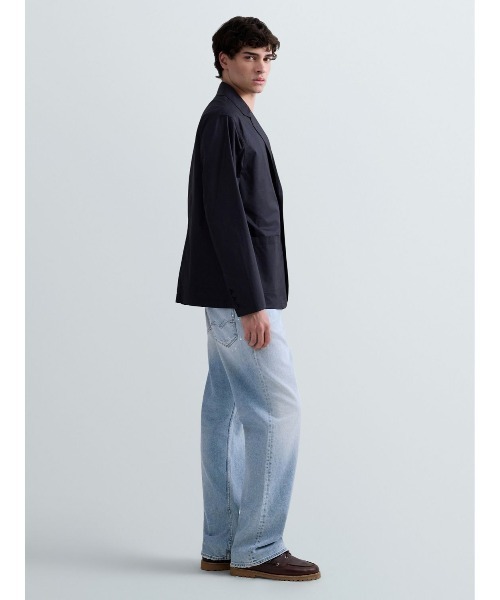 REPLAY（リプレイ）の「ストレッチコットンツイルジャケット（テーラードジャケット・メンズ・ダークネイビー・SMALL/MEDIUM/LARGE/X-LARGE）」の3枚目の写真