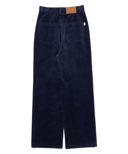 DELICCENT（デリセント）の「コーデュロイツータックパンツ [DEEP BLUE]（その他パンツ・レディース・ダークブルー・LARGE/SMALL）」の3枚目の写真
