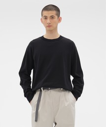 MHL. | FINE COTTON RIB JERSEY(Tシャツ/カットソー)