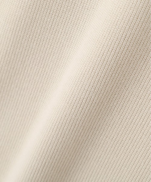 MHL.(エムエイチエル)の「FINE COTTON RIB JERSEY(Tシャツ/カットソー・メンズ・オフホワイト/ブラック/ベージュ・LARGE/MEDIUM)」の7枚目の写真