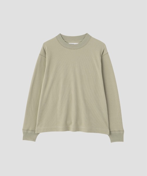 MHL.(エムエイチエル)の「FINE COTTON RIB JERSEY(Tシャツ/カットソー・メンズ・オフホワイト/ブラック/ベージュ・LARGE/MEDIUM)」の15枚目の写真