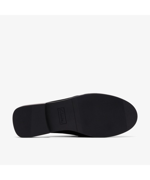 Clarks(クラークス)の「Alixea Mule / アリクシアミュール (ブラックスエード)(サンダル・レディース・ブラック・UK3/UK4/UK5/UK6)」の3枚目の写真
