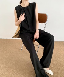 DECADE CLASSIC（ディケイド クラシック）の「DECADE CLASSIC ノースリーブオールインワン (SS)（サロペット/オーバーオール）」