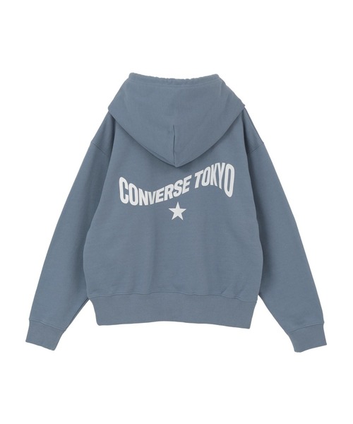 CONVERSE TOKYO(コンバーストウキョウ)の「WAVE LOGO HOODIE(パーカー・レディース・ブラック/グレー/ブルー・FREE)」の19枚目の写真