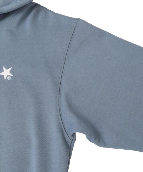 CONVERSE TOKYO(コンバーストウキョウ)の「WAVE LOGO HOODIE(パーカー・レディース・ブラック/グレー/ブルー・FREE)」の21枚目の写真