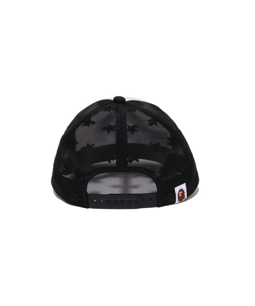A BATHING APE(アベイシングエイプ)の「BAPE STA MESH CAP(キャップ・メンズ・ブラック/ネイビー・FREE)」の5枚目の写真