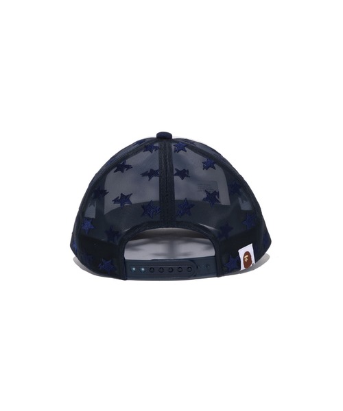 A BATHING APE(アベイシングエイプ)の「BAPE STA MESH CAP(キャップ・メンズ・ブラック/ネイビー・FREE)」の6枚目の写真