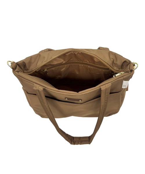 ROOTOTE(ルートート)の「ルートート / LT.アーキャトルワイド.アンサンブル-B(ショルダーバッグ・レディース・カーキ/ブラック/グレイッシュブルー/ベージュ/ベビーピンク・FREE)」の7枚目の写真