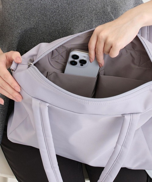 ROOTOTE(ルートート)の「ルートート / LT.アーキャトルワイド.アンサンブル-B(ショルダーバッグ・レディース・カーキ/ブラック/グレイッシュブルー/ベージュ/ベビーピンク・FREE)」の20枚目の写真