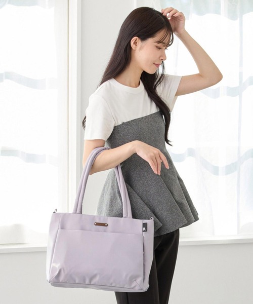 ROOTOTE(ルートート)の「ルートート / LT.アーキャトルワイド.アンサンブル-B(ショルダーバッグ・レディース・カーキ/ブラック/グレイッシュブルー/ベージュ/ベビーピンク・FREE)」の17枚目の写真