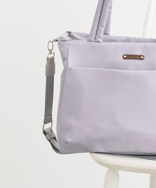 ROOTOTE(ルートート)の「ルートート / LT.アーキャトルワイド.アンサンブル-B(ショルダーバッグ・レディース・カーキ/ブラック/グレイッシュブルー/ベージュ/ベビーピンク・FREE)」の22枚目の写真
