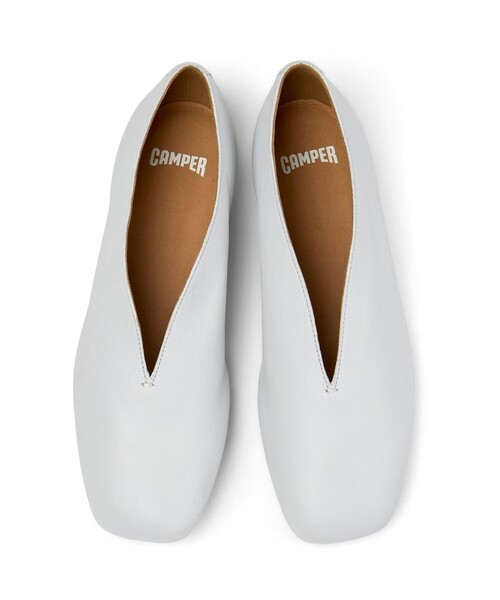 CAMPER（カンペール）の「[カンペール] CASI MYRA / カジュアルシューズ（パンプス・レディース・ライトグレー・25.5cm/23.5cm/25.0cm/24.0cm/23.0cm/22.5cm）」の4枚目の写真