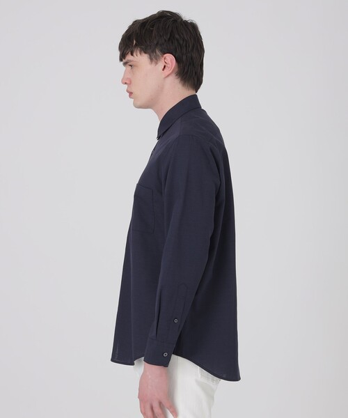 BLACK LABEL CRESTBRIDGE(ブラックレーベル・クレストブリッジ)の「SOMAキュプラパーシャルチェックシャツ(シャツ/ブラウス・メンズ・オレンジ系その他/オフホワイト/ネイビー/ブルー系その他2・XL/L/M/S)」の20枚目の写真