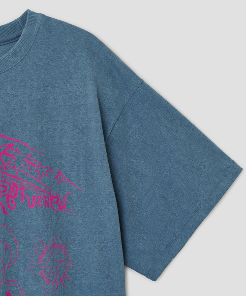 TYPESERVICE（タイプサービス）の「Never Return Top [Blue]（Tシャツ/カットソー・レディース・その他・FREE）」の5枚目の写真