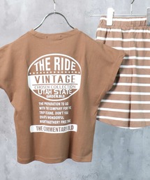 SHISKY（シスキー）の「ノースリーブプリントTシャツ セットアップ（セットアップ）」
