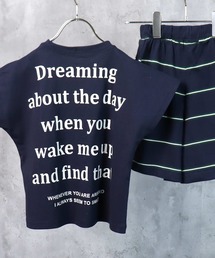 SHISKY（シスキー）の「ノースリーブプリントTシャツ セットアップ（セットアップ）」