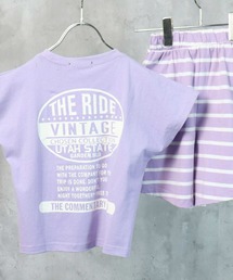SHISKY（シスキー）の「ノースリーブプリントTシャツ セットアップ（セットアップ）」