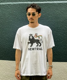 【NEWTRAL】Lion Logo TEE