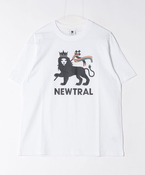 NEWTRAL(ニュートラル)の「【NEWTRAL】Lion Logo TEE(Tシャツ/カットソー・メンズ・ブラック/ホワイト・MEDIUM/LARGE/X-LARGE)」の6枚目の写真