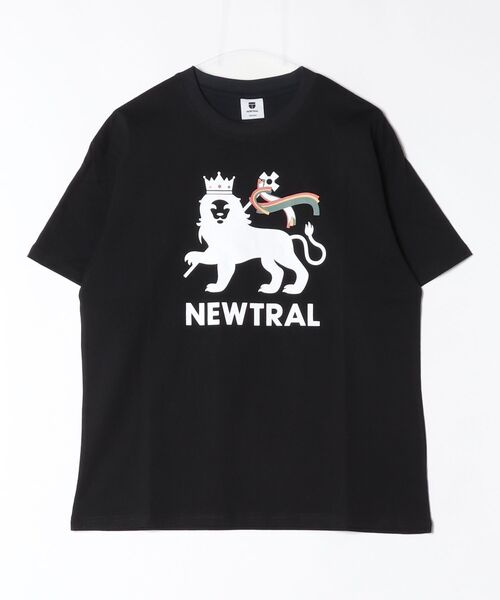 NEWTRAL(ニュートラル)の「【NEWTRAL】Lion Logo TEE(Tシャツ/カットソー・メンズ・ブラック/ホワイト・MEDIUM/LARGE/X-LARGE)」の7枚目の写真