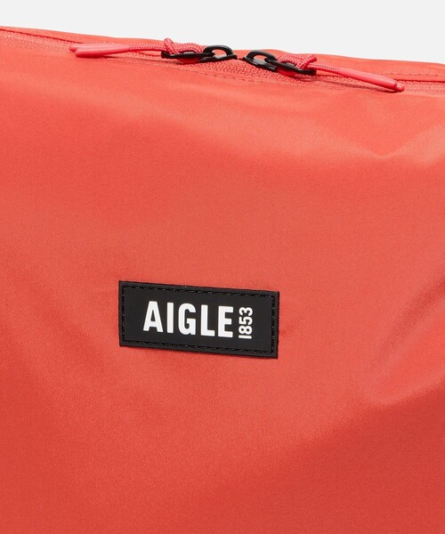 AIGLE（エーグル）の「撥水 ライト＆コンパクト ショルダーバッグ 10L（ショルダーバッグ・レディース・オレンジ/ホワイト/ダークネイビー・FREE）」の10枚目の写真
