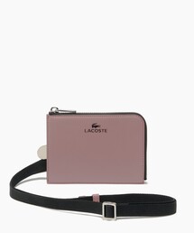 セール】Lジップレザーフラグメントケース（コインケース）｜LACOSTE 