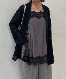 Omekashi | スリットレースキャミソール(キャミソール)