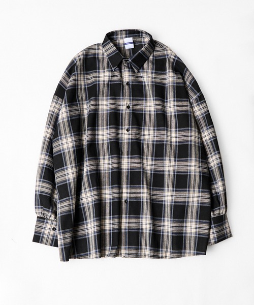 CALIFORNIA OUTFITTERS(カリフォルニア アウトフィッターズ)の「2D10 HERITAGE PLAID WIDE SHIRTS(シャツ/ブラウス・メンズ・グリーン/ブラック・FREE)」の10枚目の写真