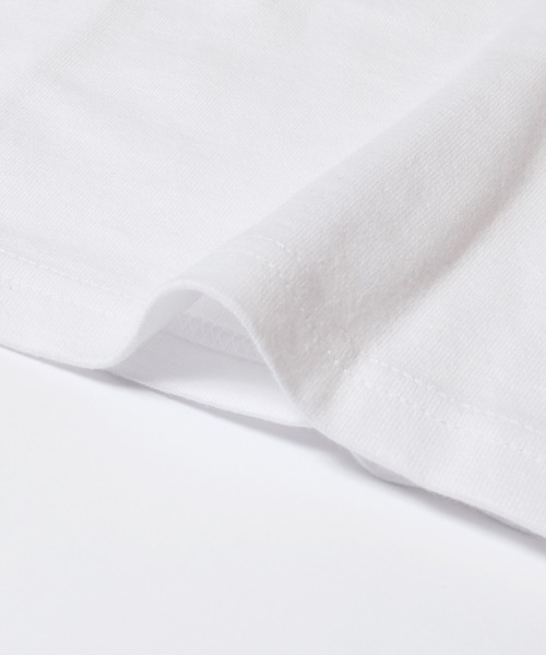 coca（coca）（コカ）の「キッズ　袖フリルレイヤードTシャツ（Tシャツ/カットソー・キッズ・ホワイト/ラベンダー・150/140/130/120）」の15枚目の写真