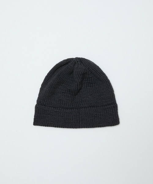 BAL(バル)の「HAND KNIT BEANIE(ニットキャップ/ビーニー・メンズ・ブラック/チャコール/ブラウン・FREE)」の9枚目の写真