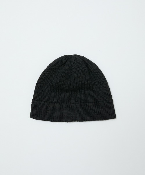 BAL(バル)の「HAND KNIT BEANIE(ニットキャップ/ビーニー・メンズ・ブラック/チャコール/ブラウン・FREE)」の7枚目の写真
