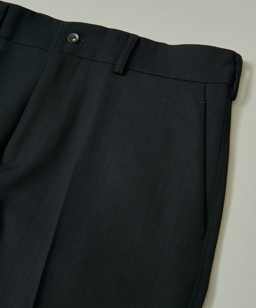 ESTNATION(エストネーション)の「COLUMN / ノンミュールウール ツイルスラックス<THE COLUMN>(スウェットパンツ・メンズ・ネイビー・LARGE/MEDIUM)」の2枚目の写真