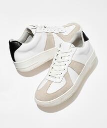 TAKEO KIKUCHI | 【BOWLER HAT LABEL】レザースニーカー(スニーカー)