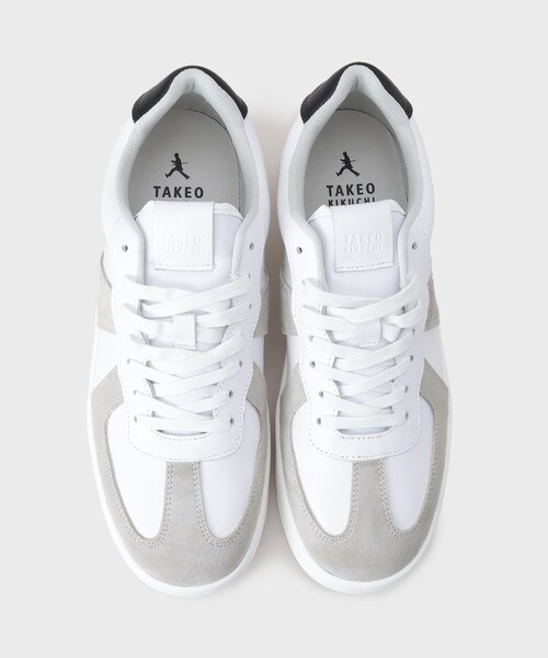 TAKEO KIKUCHI（タケオキクチ）の「【BOWLER HAT LABEL】レザースニーカー（スニーカー・メンズ・ホワイト・75/65）」の5枚目の写真