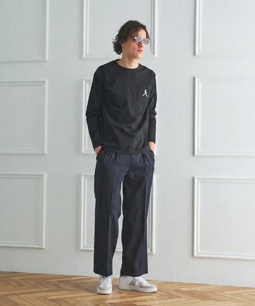 TAKEO KIKUCHI（タケオキクチ）の「【BOWLER HAT LABEL】レザースニーカー（スニーカー・メンズ・ホワイト・75/65）」の12枚目の写真